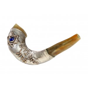 Sterling Silver Ram's Horn Shofar - Sound the Great Shofar