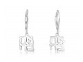 Ahava Love Leverback Earrings - Sterling Silver