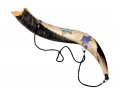 Anointing Yemenite Shofar with Painted Star of David