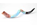 Colorful Pomegranate Hand Painted Yemenite Shofar