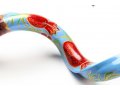 Colorful Pomegranate Hand Painted Yemenite Shofar