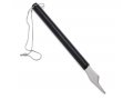 Contemporary Style Torah Pointer with Etched Hebrew Words, Black - Adi Sidler