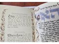 Craftsman Haggadah with Hand Illustrations and Hand Bound Cover, Small  Jack Jaget