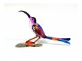 Curious Bird Free Standing Double Sided Steel Sculpture - David Gerstein