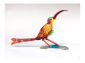 Curious Bird Free Standing Double Sided Steel Sculpture - David Gerstein