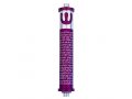 Cylinder Mezuzah, Shema and Curving Shin in Dark Colors at 4 Inches Height - Agayof