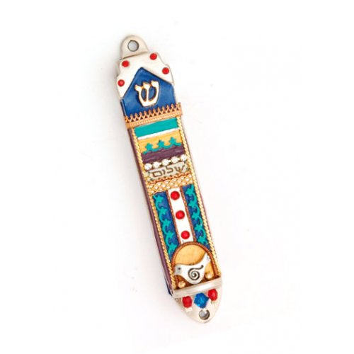 Dove of Peace Mezuzah Case - Shahaf