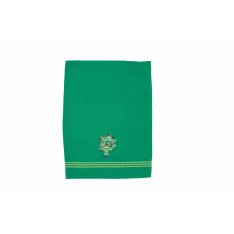 Green Dish Towel with Pomegranate Tree - Yair Emanuel