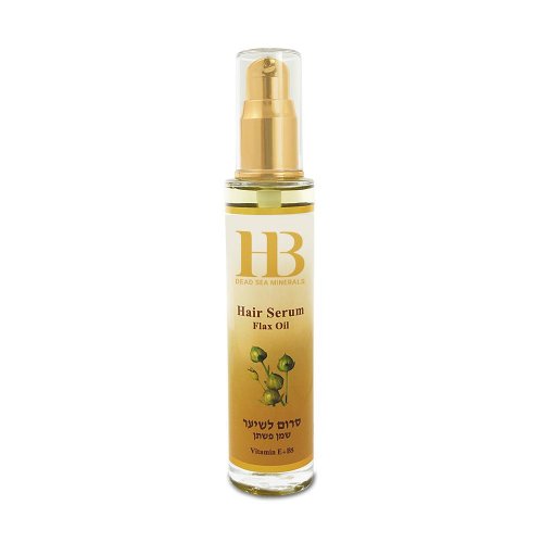 H&B Serum for Hair with Fragrant Oils and Dead Sea Minerals - Flax Oil