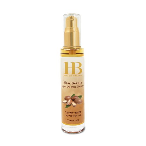 H&B Serum for Hair with Fragrant Oils and Dead Sea Minerals - Moroccan Argan Oil