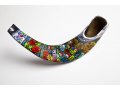 Hand Painted Jerusalem Ram's Horn Shofar