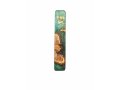 Handmade Mezuzah Case from Natural Olive Wood and Epoxy, Ocean Turquoise - Eial Ovin