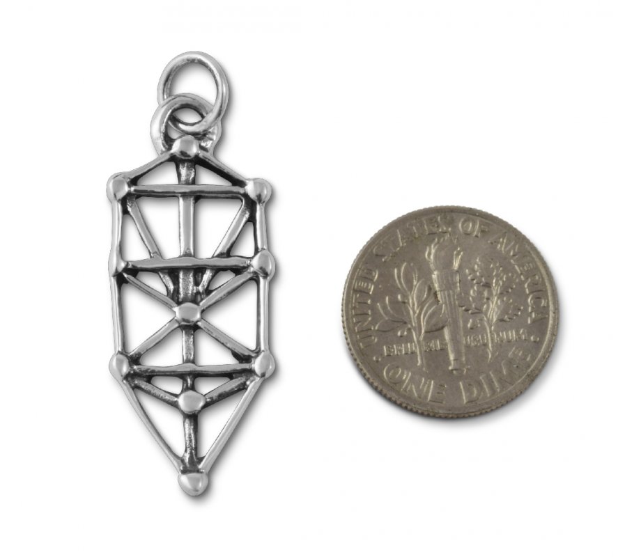 Haari Jewelry: Tikun Klali Key Kabbalah Pendant with an Inside Rotating  Coin, Jewish Jewelry
