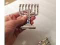 Mini 7-Branch Menorah with Decorative Colorful Judaic Symbols – 3.9
