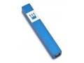 Mini Mezuzah Case with Shin Crown Design, Blue - Adi Sidler