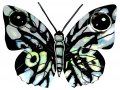 Naomi Butterfly Double Sided Steel Wall Sculpture - David Gerstein