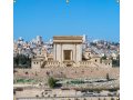 Panoramic Jerusalem Beit Hamikdash Sukkah Single-Wall Panel 8 ft Width