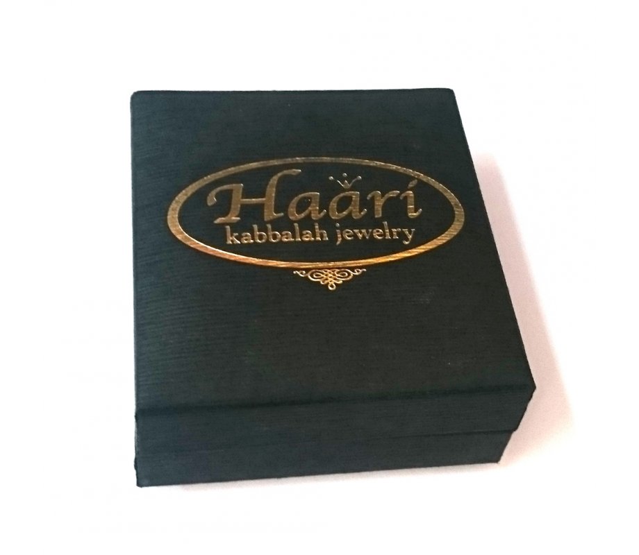 Silver and Gold Wheel Pendant Necklace, Hand Engraved Divine Names - HaAri Kabbalah