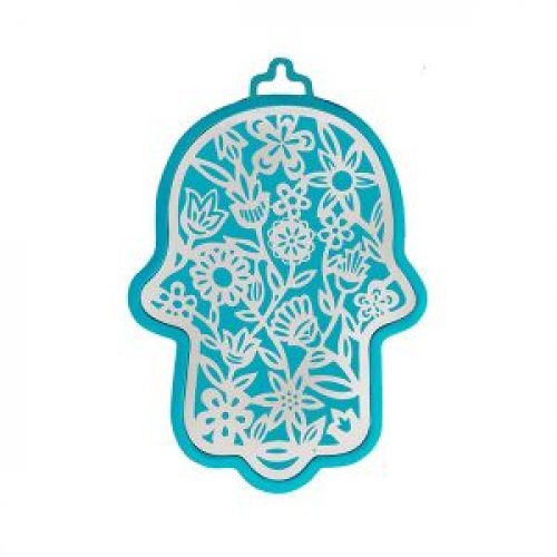 Small Wall Hamsa, Delicate Tree Overlay in a Choice of Colors - Yair Emanuel