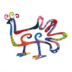 Standing Table Sculpture, Peacock - Yair Emanuel
