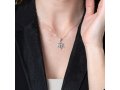 Star of David Pendant Enclosing CHAI Letters  Sterling Silver Necklace