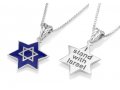 Star of David Pendant Necklace, 