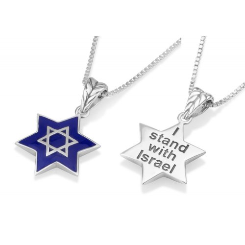 Star of David Pendant Necklace, 