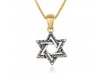 Sterling Silver Pendant Necklace - Star of David