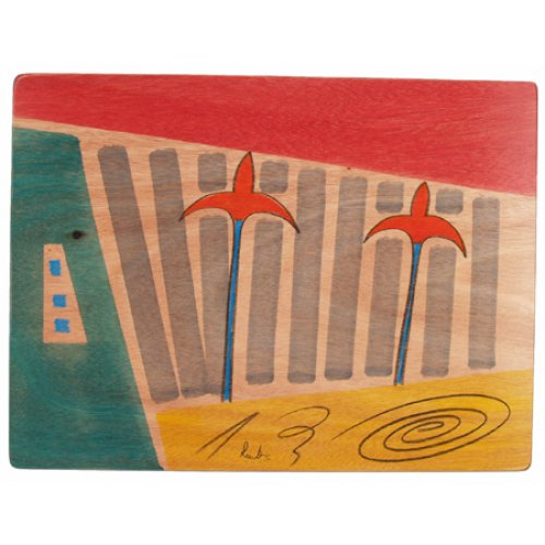 Sun Stems Rectangular Placemat - Kakadu